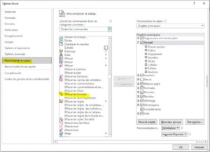 Excel: ajouter l'icône "Effacer les formats" au Ruban