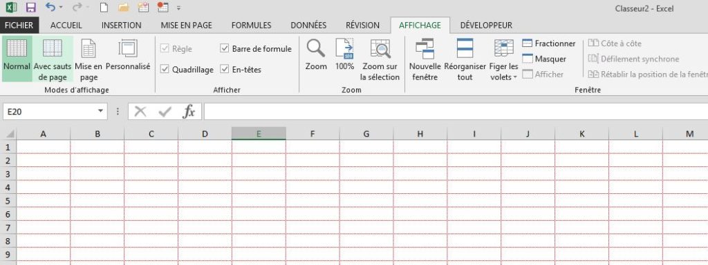 Excel: supprimer tous les formats de cellule d'un coup