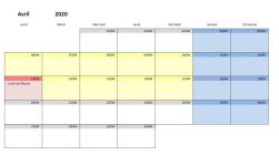 Calendrier scolaire 2019-2020 France (zone C) Calendrier scolaire 2019-2020 France (zone C)