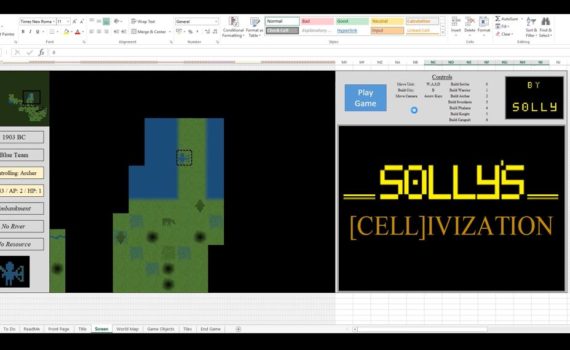 Cellivization: jeu dans Excel