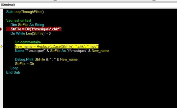 Changer les couleurs de VBE: setup Excel-Malin