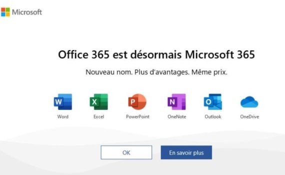 Office 365 devient Microsoft 365