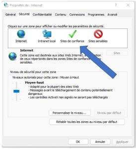 Options internet: sites de confiance