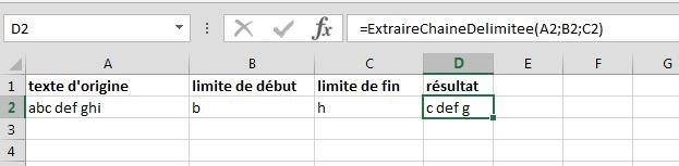 Excel/VBA: Extraire un texte à partir d'un autre texte Excel/VBA: Extraire un texte à partir d'un autre texte