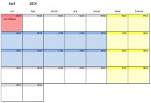 Calendrier 2023-2024 France (zone C) Calendrier 2023-2024 France (zone C)