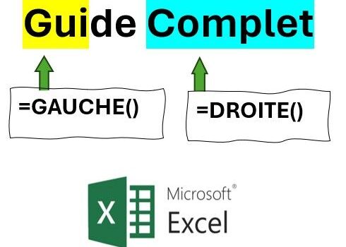 Excel: DROITE & GAUCHE tutoriel (vignette)