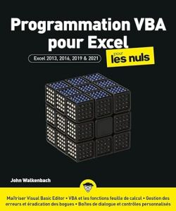 Livre: Programmation en VBA pour les nuls
