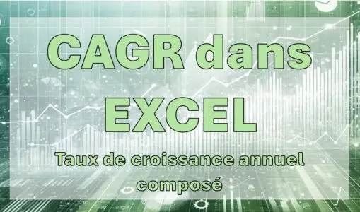 Formule Excel: Calcul CAGR (aperçu)